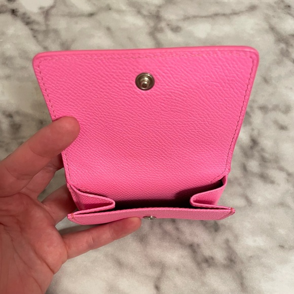 Balenciaga Mini Wallet Neon Pink - Picture 3 of 10